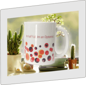 printed mugs in colour with logos