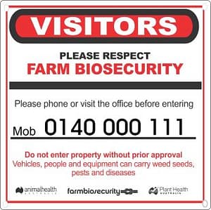 PRINTED CORFLUTE SIGN - low quanity FINE