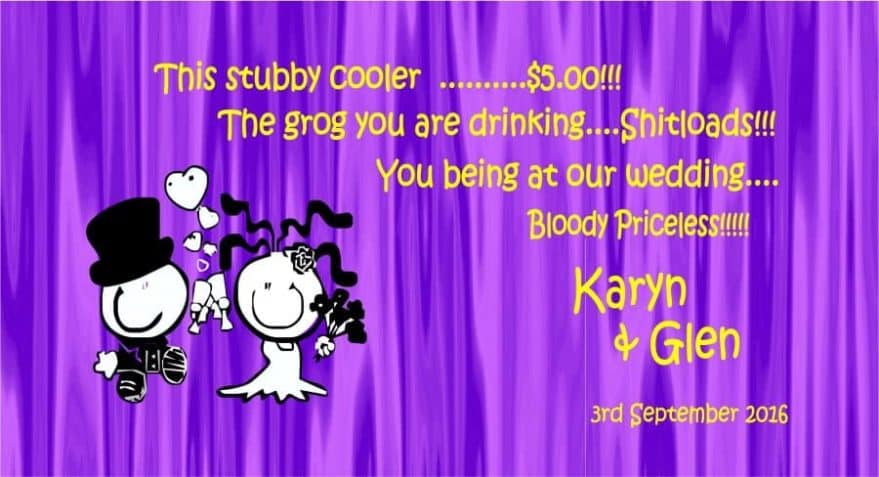 personalized stubby holders